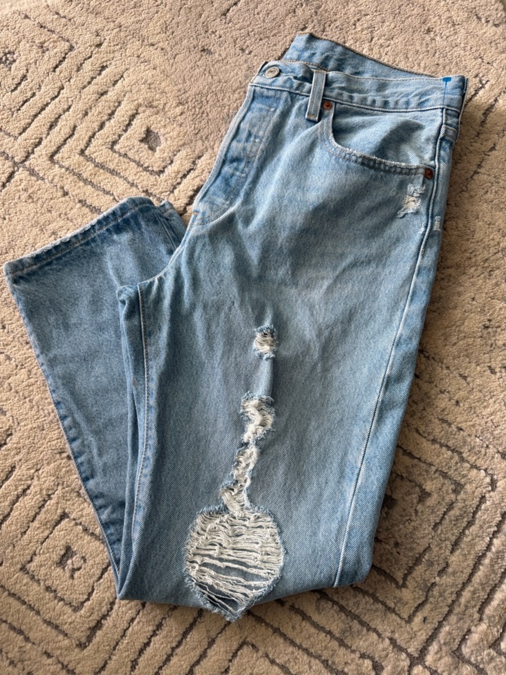 Levi's 501® premium cropped jeans